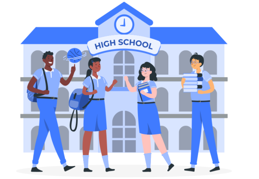 Construction of administrative blocks in 5 schools